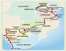 Route for trip CN56