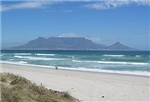 Cape Town, view from Blaauberg Beach
