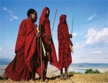 Masai tribal people