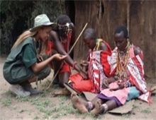 Local Masai People